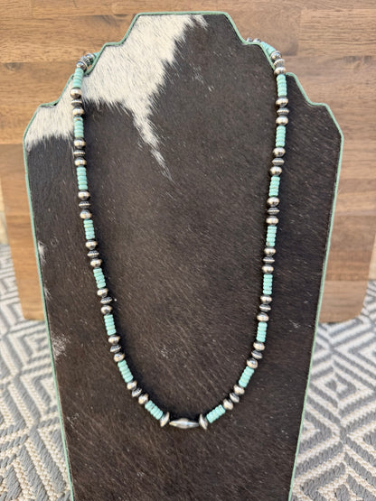 Necklace - 26” - 6/7mm - 7.5/8mm Rondell - Torpedo