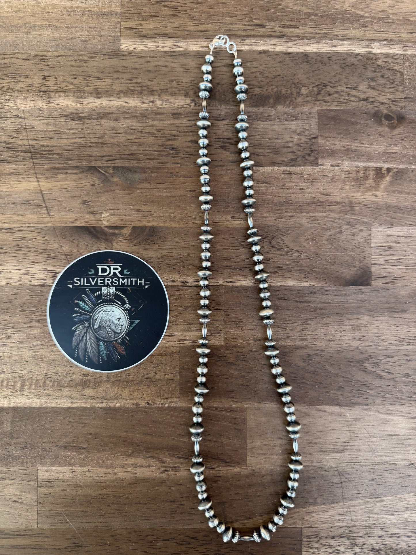 Necklace - 24” - 7mm - 7.5/8mm Rondell - Torpedo