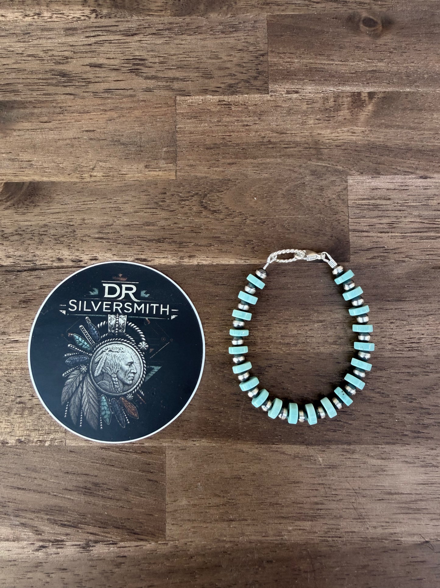 Bracelet - 5mm & Turquoise