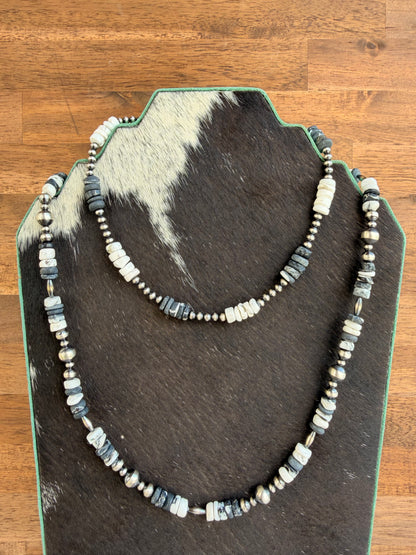 Choker - 4mm & White Buffalo
