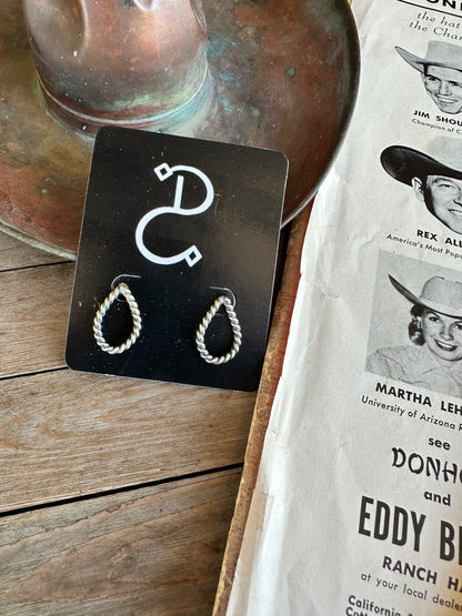 Mini Oval Post Earrings