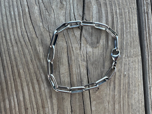 Sterling Silver Chain Link Bracelet