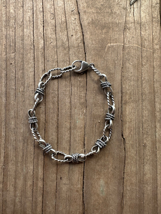 Sterling Silver Chain Link Bracelet