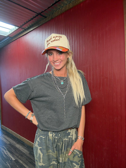 Grey Pocket Tee