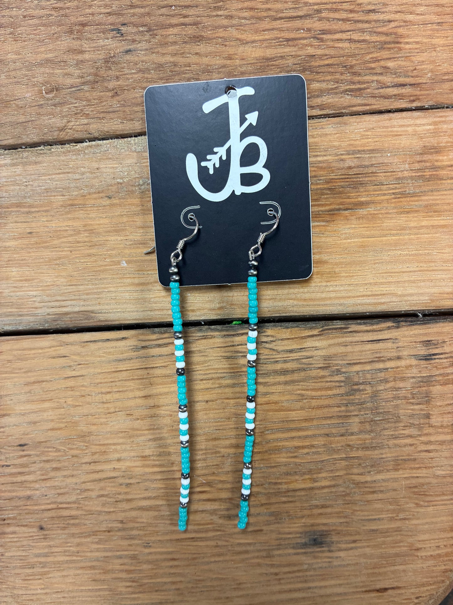 Earrings - Seed Bead Single Strand Dangle