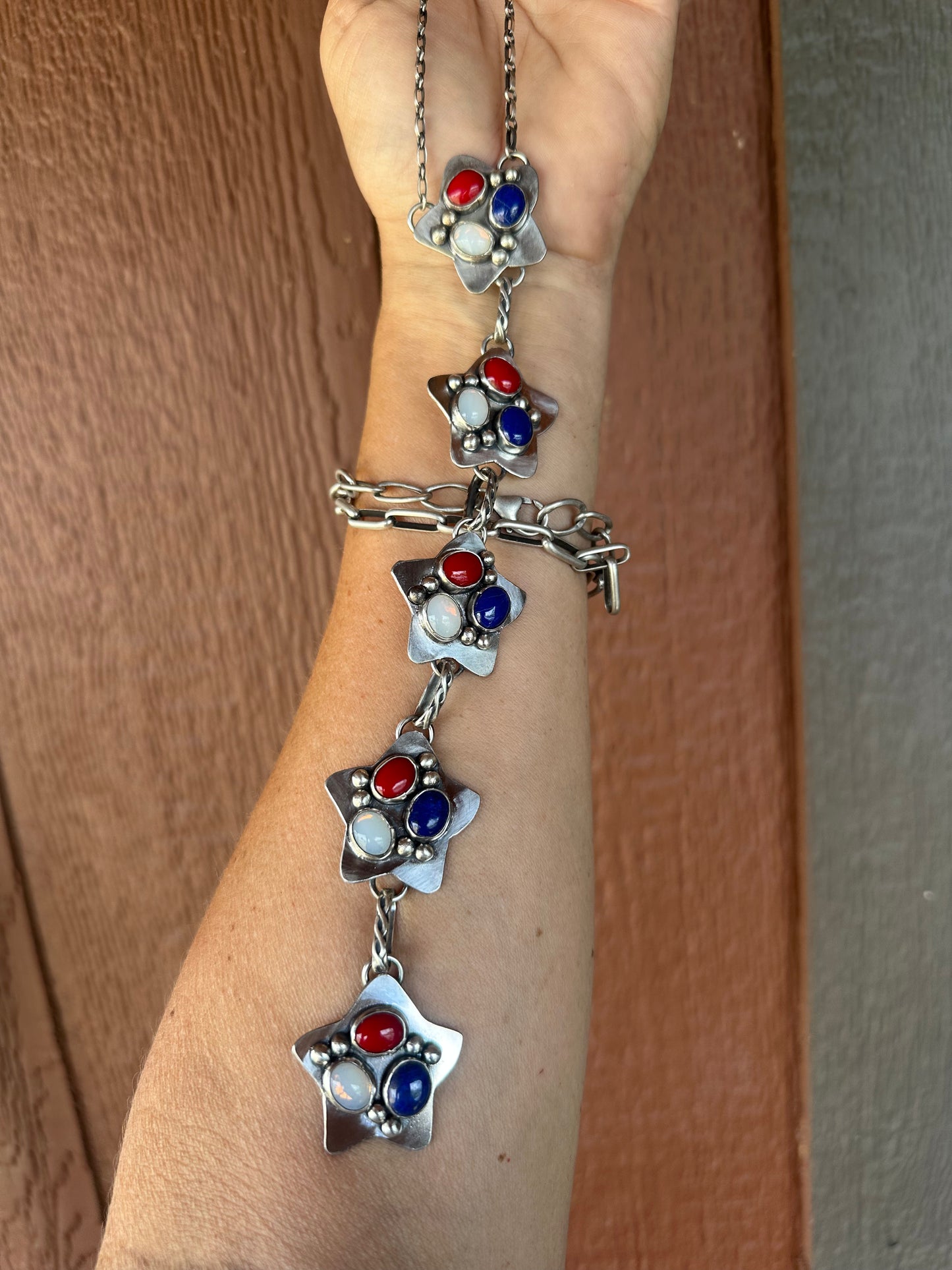 All American Funky Star Lariat
