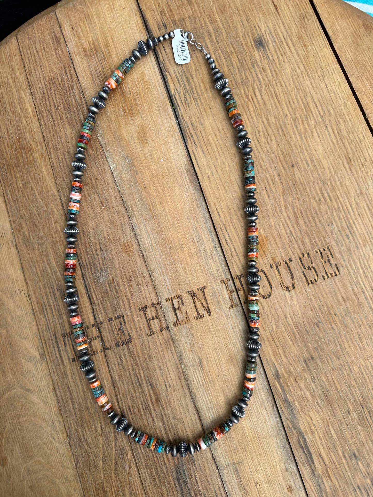 Necklace - 30" - 5mm/6mm Saucer/8mm Saucer/11mm Saucer - High Grade Spiny Oyster