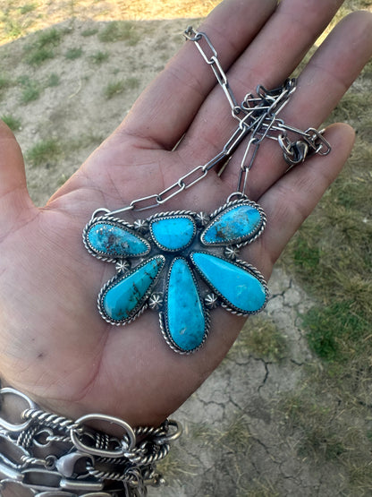 1/2 Cluster Necklace