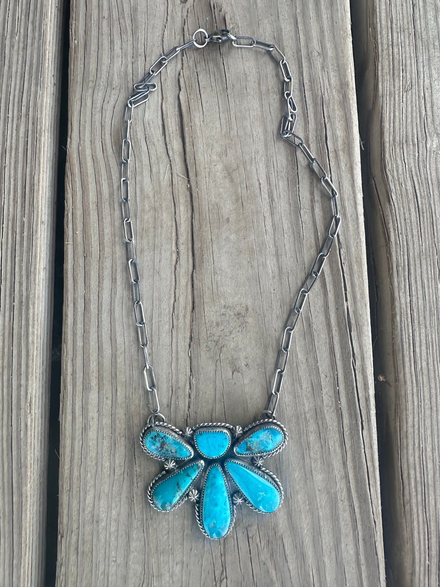 1/2 Cluster Necklace
