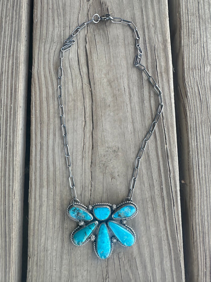 1/2 Cluster Necklace