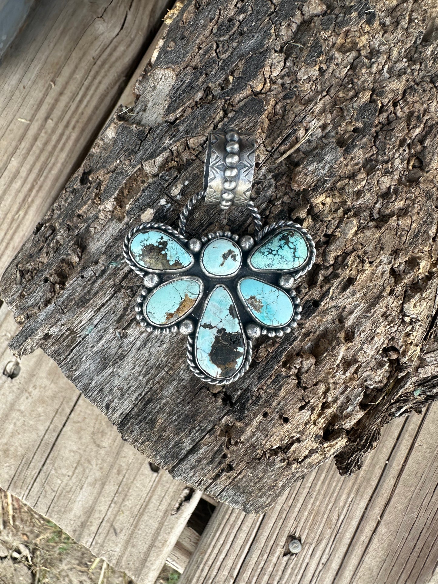 Blue Moon 1/2 Cluster Pendant