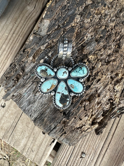 Blue Moon 1/2 Cluster Pendant
