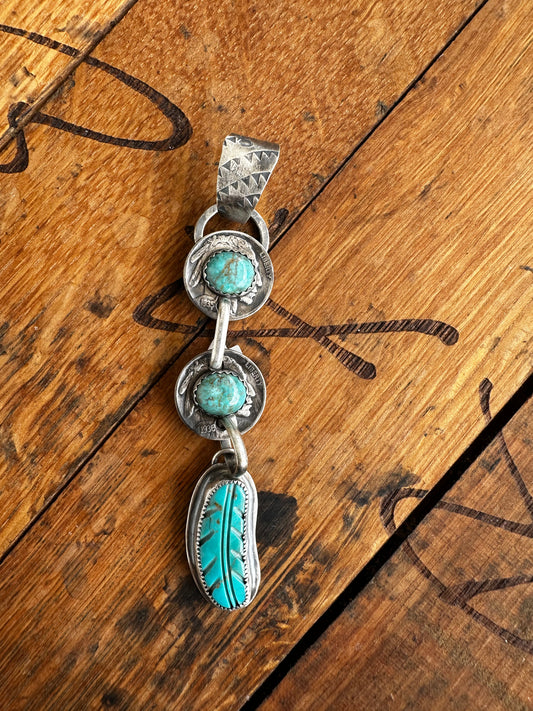 Buffalo Nickel Drop Pendant