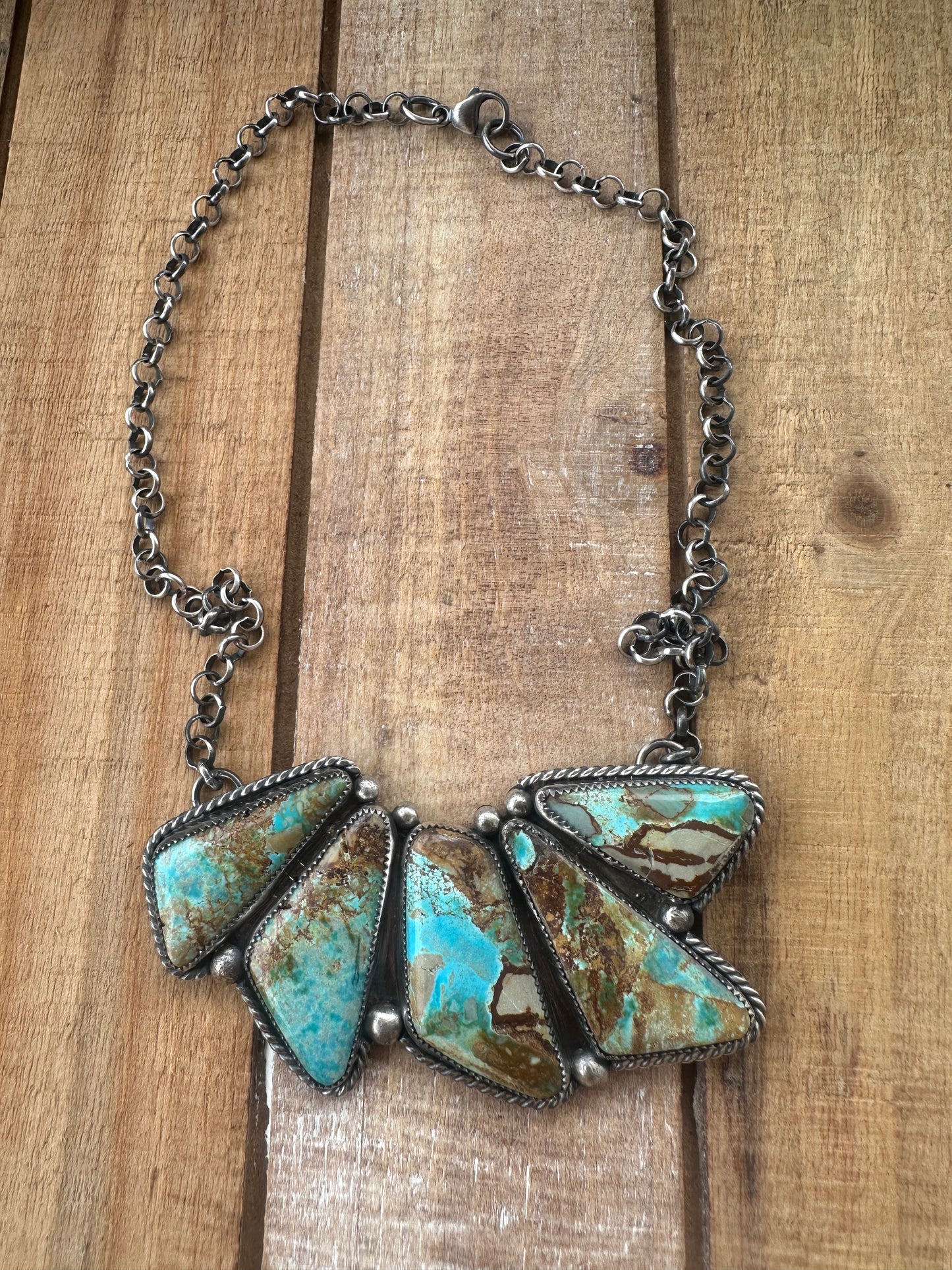 Kickin Rocks 5 Stone Necklace