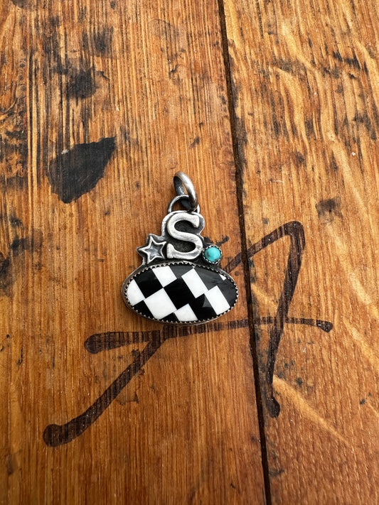 S Initial Pendant