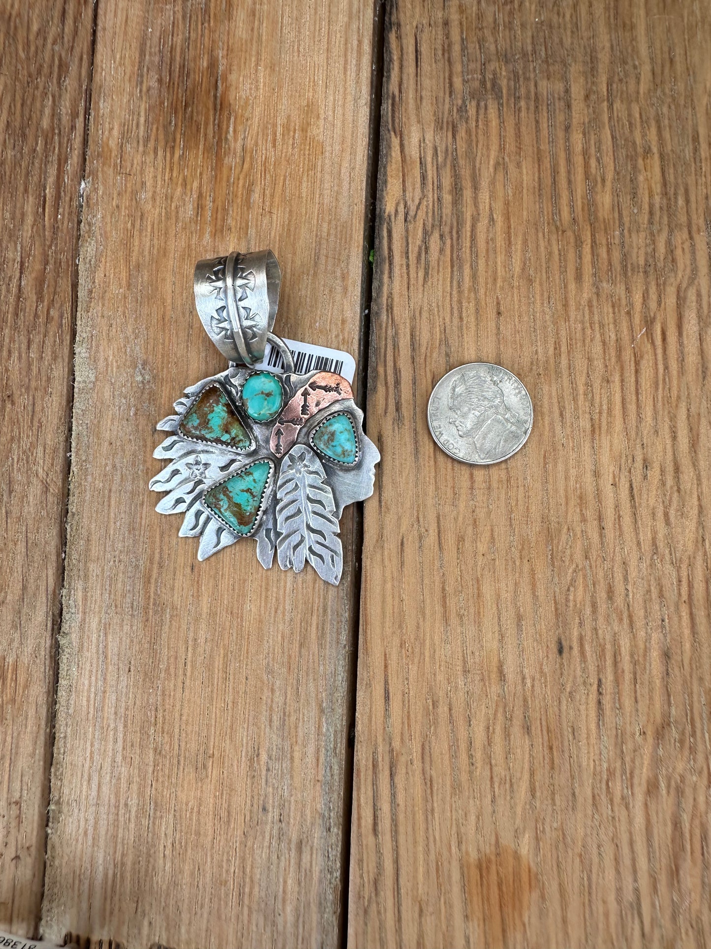 Indian Head Pendant