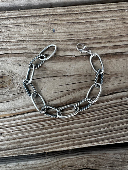 Sterling Silver Chain Link Bracelet