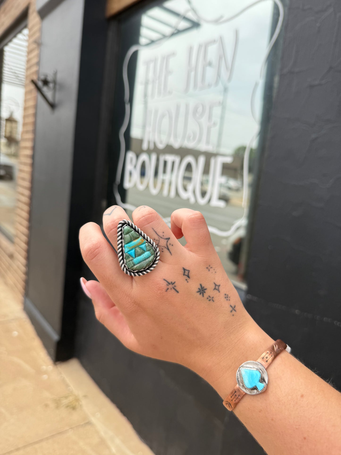 Turquoise Inlay Ring